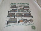 VINTAGE pubs OF IRELAND TEE SHIRT SCREEN STARS TAG beer shirt large