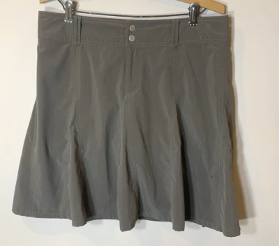 Falda Sahalie Skort Mujer 8 Marrón Taupe Elastizada Wearever Acampanada Exterior Caminata Foto 1 de 4