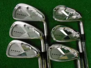DAIWA GLOBERIDE ONOFF FORGED 2013 6PC NSPRO S-FLEX IRONS SET GOLF 10297 - Picture 1 of 4