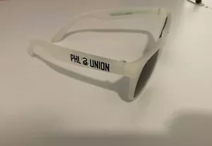 Philadelphia Union Sunglasses SGA 7/6/24 Plastic White / Clear Color - Picture 1 of 4