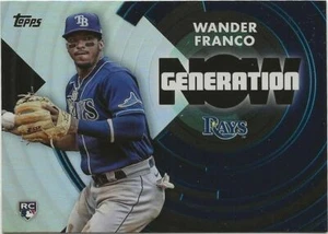 2022 Topps Series 1 Generation Now Foil Insert GN-4 Wander Franco Rays - Picture 1 of 1