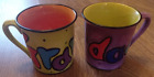 Hand Painted Mugs Designed by Mary Rose Young Grandma & Grandad - Colourful Gift