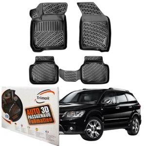 Trimak 3D Gummimatten für  Fiat Freemont Fussmatten 2011-2015 Auto TPE Fußmatten - Bild 1 von 7