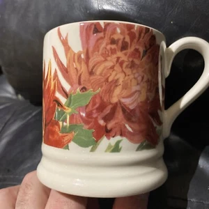 EMMA BRIDGEWATER HALF PINT MUG-Brand New CHRYSANTHEMUM- Collectors 1st QUALITY - Picture 1 of 7