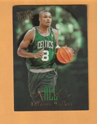Antoine Walker Boston Celtics 1996-97 Ultra All-Rookies #13 RC Kentucky 7W - Image 1 of 2