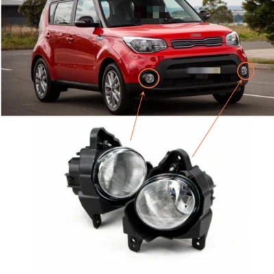 For KIA Soul 2010-2013 Left+Right Front Bumper Running Lamp Fog Light New Foto 1 de 4