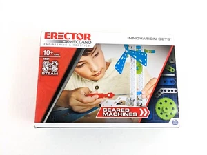 Erector Geared Machines S.T.E.A.M. Building Kit 188 pcs NEW Science - Picture 1 of 4