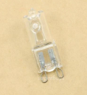 Clear 18W G9 Warm White Halogen Bi-Pin Light Globe Bulb 230-240V 2k hr Halopin - Image 1 of 2