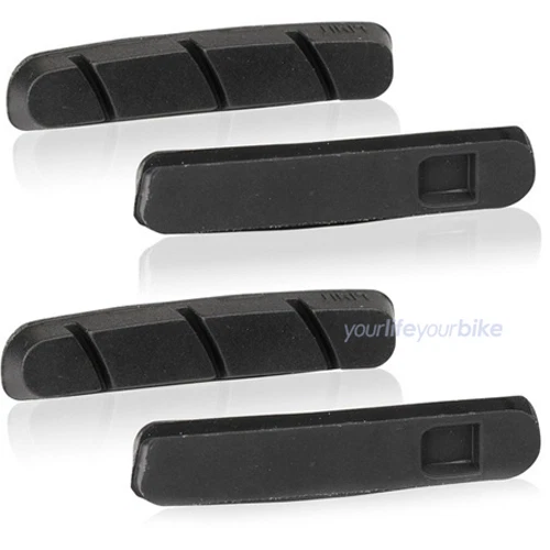 XLC X08 BREMSGUMMIS SET CAMPAGNOLO RENNRAD 55mm RECORD ROADBIKE BREMSBELÄGE SATZ - Bild 1 von 1