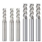 3 Flute Carbide End Mill for Aluminum Square End 35° 1/4'' Shank Milling Cutter