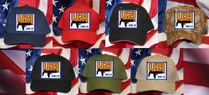 UZI DOES IT HAT PATCH SUBMACHINE GUN IDF  SECURITY POLICE SPECIAL FORCES NEW - Picture 1 of 16