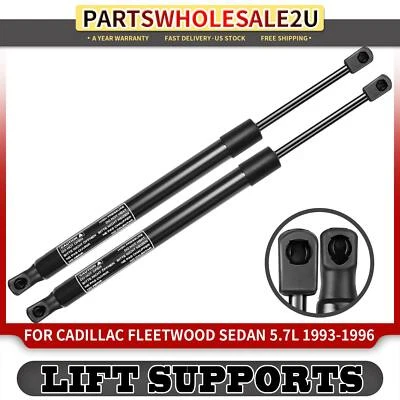 2x Soportes de elevación del capó delantero puntales de amortiguador para Cadillac Fleetwood 1993 1994-1996 Foto 1 de 4