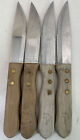 Wiltshire Steak Knives Partially Serrated Blade Wooden Handle Mixed Bundle