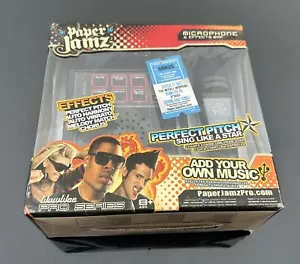 NIB WowWee Paper Jamz Pro Series Microphone and Effects Amp NEW Sealed Black Red - Picture 1 of 5