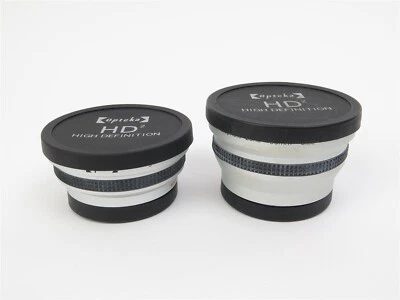 2 OPTEKA High Definition Camera Lens: .45x Wide Angle + 2.2x Telephoto Lens 58mm - Image 1 of 4