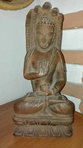 Buddha handgeschnitzt - Bild 1 von 6