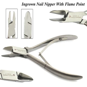 Ingrown Toenail Caliper With Flame Point Podiatry Instruments Thick Nails Cutter - Picture 1 of 3