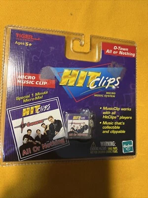 HIT CLIPS MICRO MUSIC CLIP O-Town All or Nothing BRAND NEW TIGER ELECTRONICS - Image 1 of 4