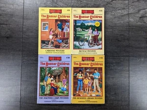 The Boxcar Children Book (Lot of 4) Books # 11, 15, 20, 21 - Warner PB - Picture 1 of 5
