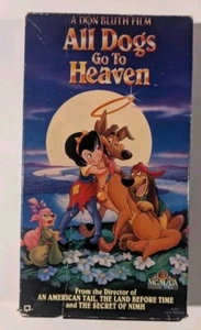 All Dogs Go To Heaven VHS Tape Slip Case. - Picture 1 of 3