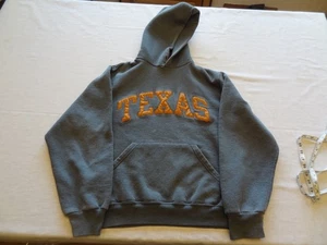 Vintage Russell Athletic Texas Longhorns Hoodie Herren Small Pullover Grau - Bild 1 von 11