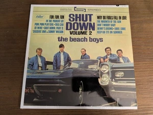 The Beach Boys Shut Down Band 2 nummeriert blau weiß Marmor Vinyl LP VERSIEGELT - Bild 1 von 2