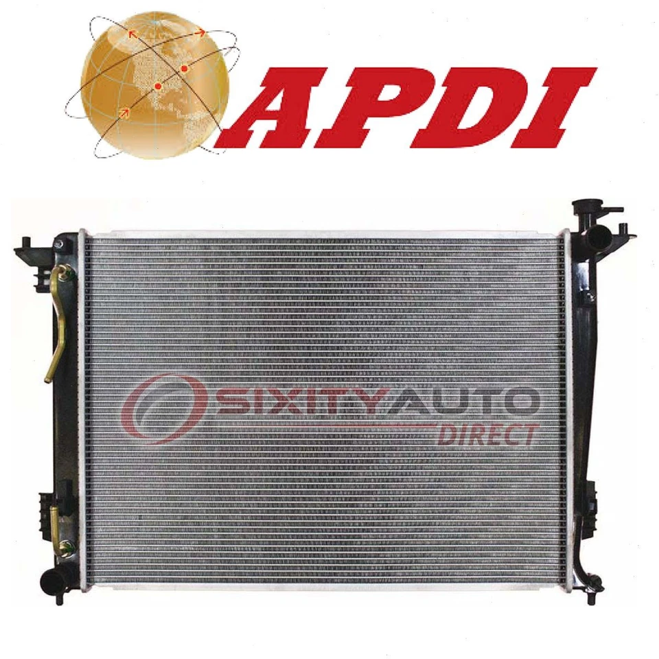 APDI Radiator for 2011-2016 Kia Sportage - Cooler Cooling Antifreeze Coolant rk Foto 1 de 4