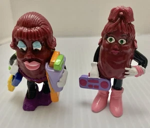 California Raisins Alotta Stile l& Anita Break PVC Figures Hardees - Picture 1 of 7