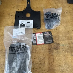 Ram Mounts Mid Tablet iPad Holder Tab-Tite Dual Suction Cups Quick Release Mount - Picture 1 of 4