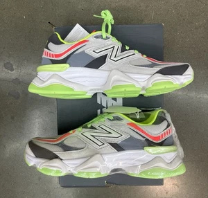 Talla 9 - New Balance DTLR x 9060 Gris Brillante Verde Nuevo Auténtico Raro - Imagen 1 de 5
