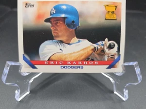 Eric Karros Rookie Los Angeles Dodgers #11 Topps 1993 Baseball Card - Picture 1 of 2
