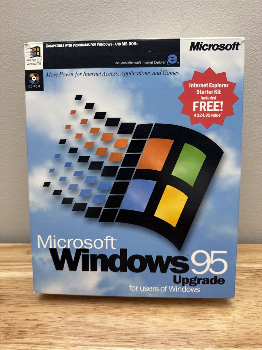 Microsoft Windows 95 CD Operating System Software for sale Microsoft Windows 95 CD Operating System Software for sale