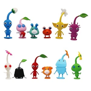 12Pcs/Set PIKMIN Figure Captain Olimar PIKMIN PVC Action Figure Doll Toys - Picture 1 of 11