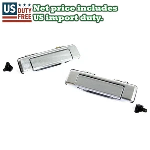Door Handle Outside Chrome 85-98 Mazda B Series B2000 B2600 B2200 Bravo LH/RH - Picture 1 of 6