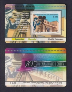 Cinecittà Film Studios Philatelic Card 2007 - Picture 1 of 1