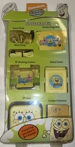 SpongeBob SquarePants Intec GBA SP Starter Kit Blister Pack - Super Rare, Sealed - Picture 1 of 7