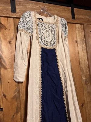 Early 70’s Navy Blue Gunne Sax Black Label Dress - Image 1 of 4