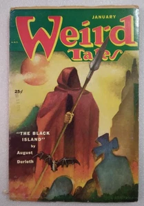 Weird Tales January 1952 issue August Derleth Cthulhu Robert Bloch - Bild 1 von 16