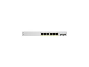 Cisco CBS220-24P-4G 24-Port Gigabit PoE+ Compliant Managed Network Switch with - Picture 1 of 1