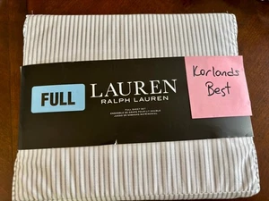 RALPH LAUREN Oxford Stripes 4 pc Four FULL SHEET Set NEW - Picture 1 of 6