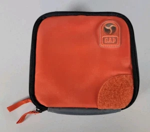GAP CD/DVD/VIDEO GAME ZIP AROUND WALLET CARRYING CASE 2 Zip Pocket AND Cord Hole - Picture 1 of 9