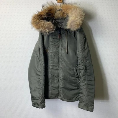 Chaqueta de vuelo COCK PIT N-3B M cuero aislante caqui Foto 1 de 4