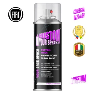 Spray Fiat 876/B Nero Vesuvio | Base Opaca professionale - Imagen 1 de 3