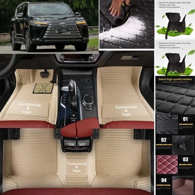 For Lexus RX Car Floor Mats Custom Luxury Waterproof Auto Liners Carpets - Image 1 of 4