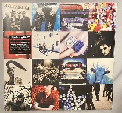 LP U2 Achtung Baby (2LPs Vinyl, 2018) NEW MINT SEALED - Image 1 of 2