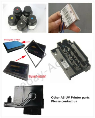 EPSON1390 Printer Nozzel T-shirt Table UV INK UV LED Damper Parts for A3 Printer - Image 1 of 3