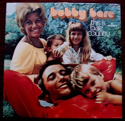 BOBBY BARE - THIS IS BARE COUNTRY (MERCURY (UK) 6338 040) SIDE A LABEL ERROR - Image 1 of 4