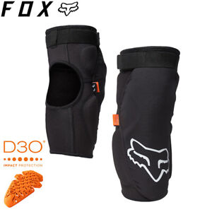 Fox Youth Launch D3O Kids Knee Guards - Black / One-Size
