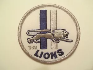 Detroit Lions Patch NFL Football Vintage Sew On Free shipping Patches - Picture 1 of 2