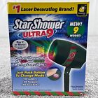 Star Shower Ultra 9 spectacle de lumière laser de vacances extérieur 9 motifs de lumière uniques